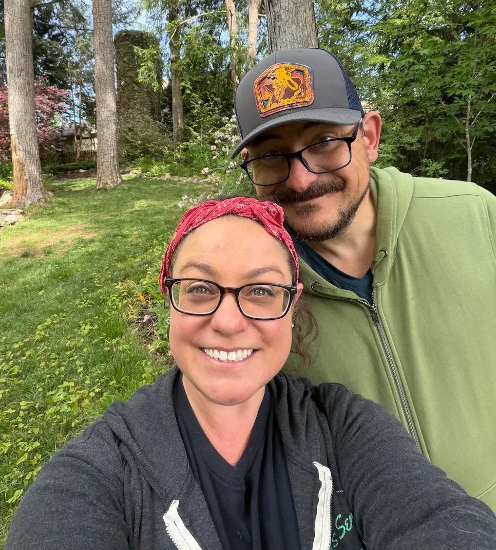 Rachel and Branko, the husband-and-wife team behind Knoxville Historic House Renovation
