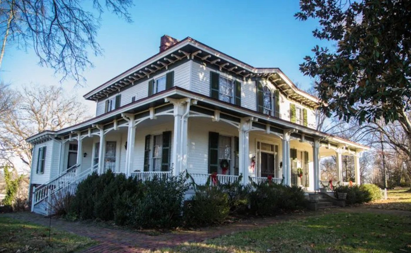 Mabry-Hazen House on Dandridge Avenue in Knoxville &mdash; a historic Italianate home and museum where Branko is restoring 19th century wood flooring